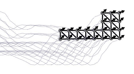 Active rigid network deformation modes
