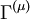 \Gamma^{(\mu)}\,